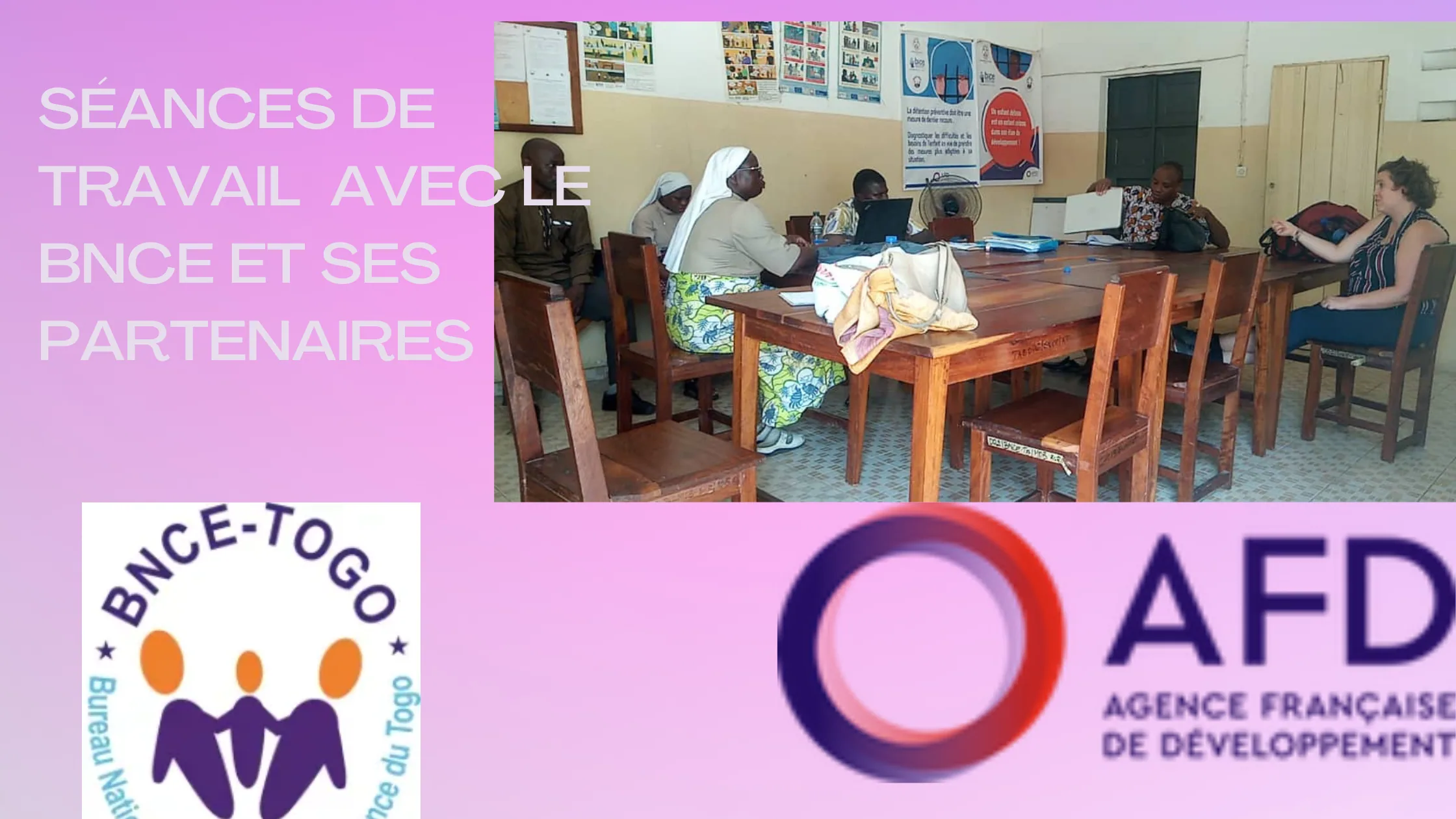 Le suivi sur le terrain de la Chargée de Programme Afrique du Bice